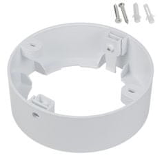 Maclean Maclean adapter za površinsko montažo, za LED panel 9W, okrogel, 120*38mm, MCE376 R