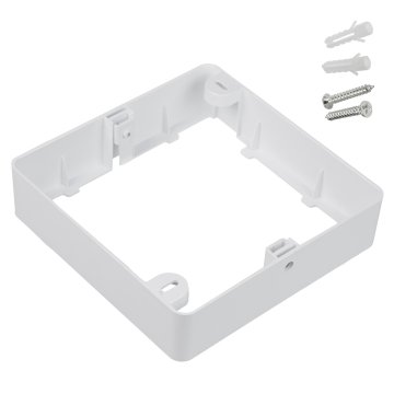 Maclean Adapter Maclean za površinsko montažo, za LED ploščo 18 W, kvadratni, 170*170*38 mm, MCE379 S