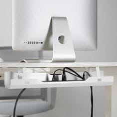 Ergo Office Pisarniški organizator za pisalno mizo Ergo Office, bel, ER-431 W