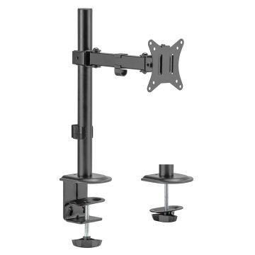 Maclean Namizni nosilec Maclean za monitor LCD, enojna roka, VESA 75x75 in 100x100, 17-32", 9 kg, MC-572N