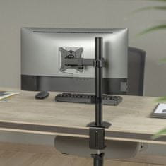 Maclean Namizni nosilec Maclean za monitor LCD, enojna roka, VESA 75x75 in 100x100, 17-32", 9 kg, MC-572N