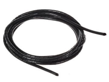 Maclean MCTV-684 B 43132 Prevleka za maskiranje kablov (5*6mm) 3m črna spirala
