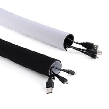 Maclean Organizator kabelske rešetke Maclean, neopren, 110 mm x 2 m, MCTV-672