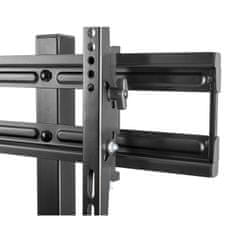 Maclean TV stojalo s polico Maclean, profesionalno, moderno, max VESA 600x400, max 40kg, MC-865