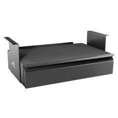 Maclean Maclean ergonomski predal pod mizo, organizator, črn, največ 5 kg, MC-875