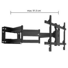 Maclean Maclean držalo za TV, max VESA 800x400, 37-85", 55kg, dolga roka 915mm, MC-986