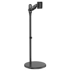 Maclean Maclean mobilno talno stojalo za monitor/TV, plinska vzmet, 17"-35", 2-10 kg, črno, MC-970B
