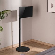 Maclean Maclean mobilno talno stojalo za monitor/TV, plinska vzmet, 17"-35", 2-10 kg, črno, MC-970B