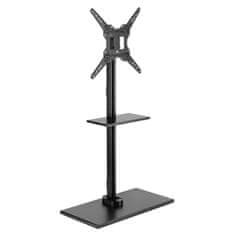 Maclean Talno stojalo Maclean za TV s polico, 23"-55", 35 kg, črno, MC-972