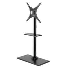 Maclean Talno stojalo Maclean za TV s polico, 23"-55", 35 kg, črno, MC-972