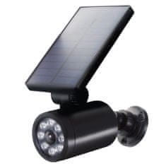CE Solarna navidezna kamera, utripajoča LED, senzor gibanja, LED osvetlitev, brezplačna nalepka, SOL1801S