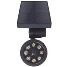 CE Solarna navidezna kamera, utripajoča LED, senzor gibanja, LED osvetlitev, brezplačna nalepka, SOL1801S