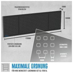 Güde Perforirane plošče za shranjevanje orodja - 3 delni set GL 1709 XL