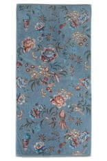 Pip Studio Brisača Secret Garden Blue 70x140 100% ba, froté, velur