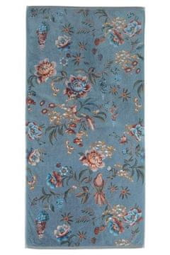 Pip Studio Brisača Secret Garden Blue 70x140 100% ba, froté, velur