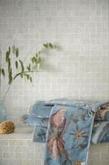 Pip Studio Brisača Secret Garden Blue 70x140 100% ba, froté, velur