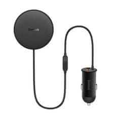 Nobrand CW01 avto magnetni nosilec s polnilcem (15W MagSafe + USB-C 25W)