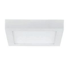 ELMARK LED panel 18W 220mm 3000K - nadometni, bel, kvadrat