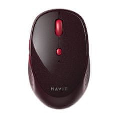 Havit Brezžična miška MS76GT plus (rdeča)