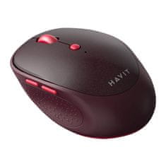 Havit Brezžična miška MS76GT plus (rdeča)