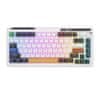 Royal Kludge Brezžična mehanska tipkovnica KZZI K75 pro RGB, Eternity Switch (črno-bela)