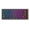 Royal Kludge Brezžična mehanska tipkovnica Royal Kludge RK84 RGB, Brown switch (črna)