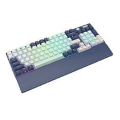 Royal Kludge Mehanska tipkovnica RK96 RGB, rjavo stikalo (modra)
