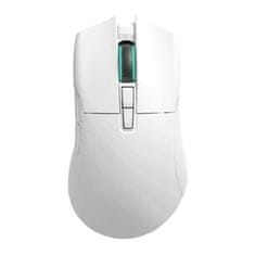 MojPlanet Brezžična gaming miška Darmoshark N3 (bela)