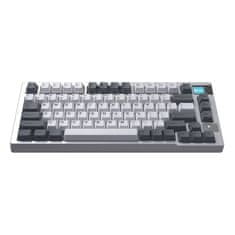 MojPlanet Darmoshark K8 EF preklopna brezžična igralna tipkovnica (bela)