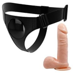 PRETTY LOVE Erotic Collection Pas Tom Strap-On Harness 20 cm