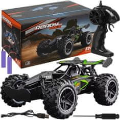 Kruzzel avto na daljinca AWD Off-road Buggy zelen