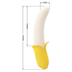PRETTY LOVE Banana Geek USB za polnjenje vibrator