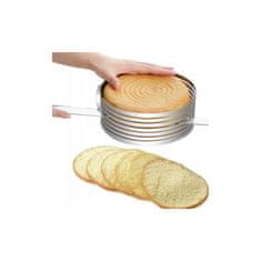 KINGHoff  Kinghoff nastavljiv obroč za torto 24-30 cm KH1474