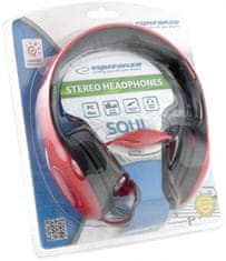 Esperanza EH138R Audio Soul slušalke rdeče Esperanza