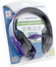 Esperanza EH138V Audio Soul slušalke vijolične Esperanza