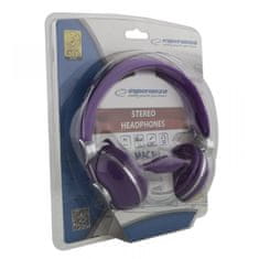 Esperanza EH149V Macau Purple Audio slušalke Esperanza