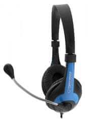 Esperanza EH158B Slušalke z mikrofonom Rooster blue Esperanza