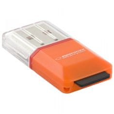Esperanza EA134O bralnik kartic micro SD USB oranžna Esperanza