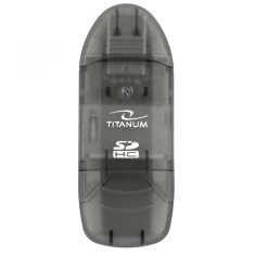 Titanum TA101K Bralnik kartic SDHC črni Titanum