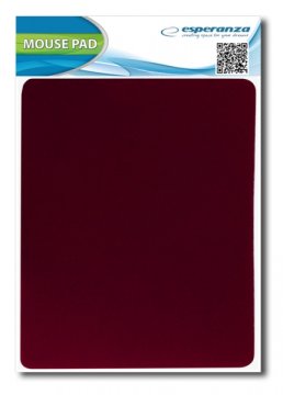 Esperanza ESP TEKSTILNA PODLOGA ZA MIŠKO RDEČA