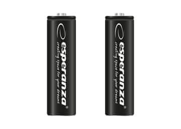 Esperanza EZA105 Esperanza akumulatorska baterija ni-mh aa visoke zmogljivosti 2600mah 2 kosa črna
