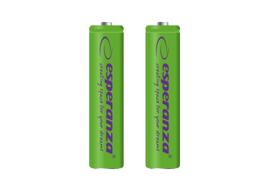 Esperanza EZA101G Esperanza akumulatorska baterija ni-mh aaa 1000mah 2 kosa zelena.