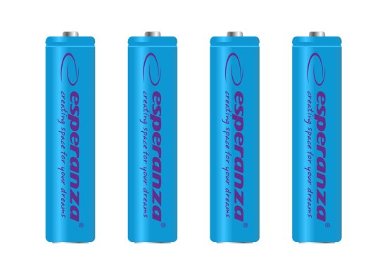 Esperanza EZA102B Esperanza akumulatorske baterije ni-mh aaa 1000mah 4ks modre