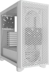 Corsair 3000D Airflow ohišje, Mid-Tower, belo (CC-9011252-WW)