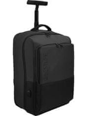 BESTLIFE Neoton (BT-3401BK) USB A/C, 38L vodotesen potovalni nahrbtnik na kolesih z oblazinjenimi predali za tablice in prenosnike do 15,6”