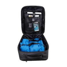 BESTLIFE Neoton (BT-3401BK) USB A/C, 38L vodotesen potovalni nahrbtnik na kolesih z oblazinjenimi predali za tablice in prenosnike do 15,6”