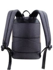 BESTLIFE Alpha (BB-3526) nahrbtnik z oblazinjenim predalom za prenosni računalnik do 15,6” siv, velik glavni predal