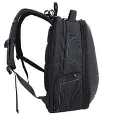 BESTLIFE Assailant 2.0 (BBS-3331GE) USB Gaming nahrbtnik za prenosnik oblazinjen, antivibracijski predal, do 17", črn