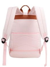 BESTLIFE Cake (BB-3540) šolska torba, velik glavni predal, predali za tablice in prenosnike do 15,6” roza