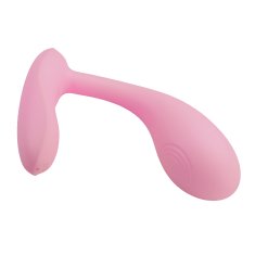PRETTY LOVE Baird ergonomsko ukrivljen vibrator G-Spot APP Roza